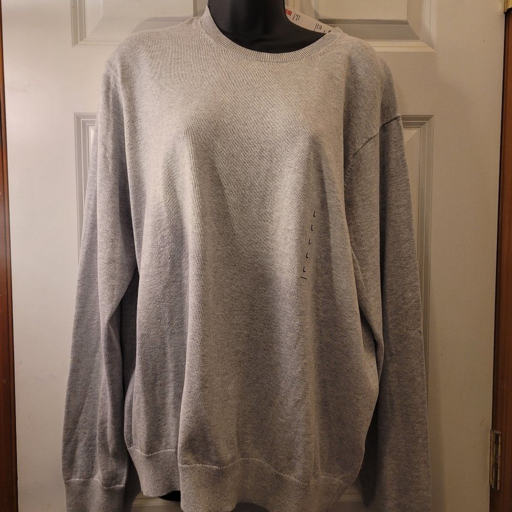 Uniqlo Ribbed Cotton Crew Neck
